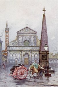 La Iglesia de Santa María Novella, Florencia
