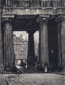 Estación de Euston de Joseph (after) Pennell