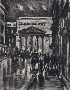Teatro Haymarket de Joseph (after) Pennell