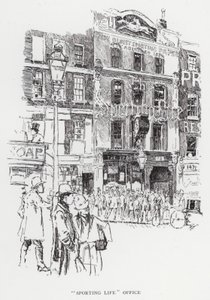 Oficina de "Sporting Life" de Joseph (after) Pennell