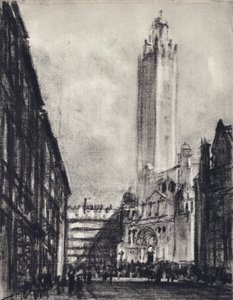 La Catedral, Westminster de Joseph (after) Pennell