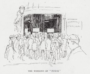 Las Ventanas de "Punch" de Joseph (after) Pennell