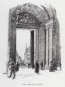 Puerta oeste de San Pablo de Joseph (after) Pennell