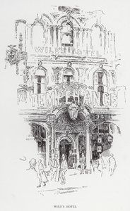 Hotel Wild, Templanza de Joseph (after) Pennell