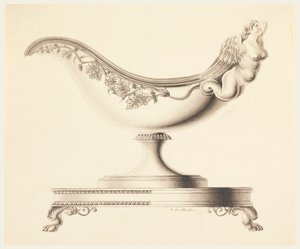Diseño para una salsera de Joseph Anton Seethaler Ii