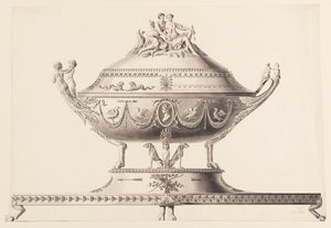 Diseño para una sopera de Joseph Anton Seethaler Ii