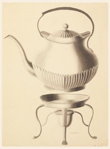 Diseño para una tetera con soporte