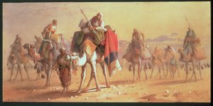 Una Caravana Árabe de Joseph Austin Benwell