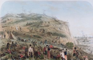 Las alturas de Alma - El día después de la batalla de Joseph Austin Benwell