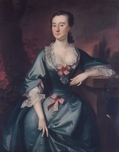 Sra. David Chesebrough, 1754 de Joseph Blackburn
