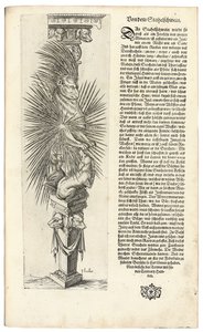 Columna decorada con una forma animal, 1604