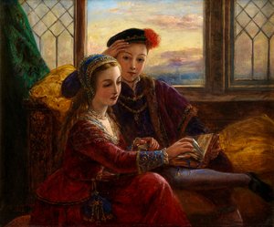 Eduardo VI y Lady Jane Grey de Joseph Bouvier
