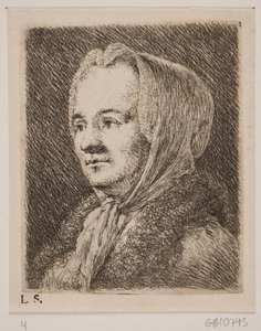 Retrato de una mujer de mediana edad de Joseph Brecheisen