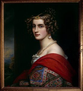 Retrato de Amalie von Schintling de Joseph Carl Stieler