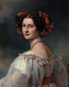 Retrato de Augustine de Joseph Carl Stieler
