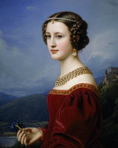 Retrato de Cornelia Vetterlein de Joseph Carl Stieler
