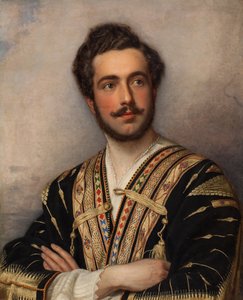 Retrato del Príncipe Grigory Grigorievich Gagarin 1810-1893, 1837-1839 de Joseph Carl Stieler
