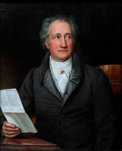 Retrato del autor Johann Wolfgang von Goethe 1749-1832, 1828