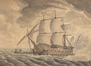 Junk Ship Empleado Contra Gibralter..Single Junk Ship de Joseph Cartwright