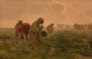 Tormenta eléctrica de Joseph Chelmonski