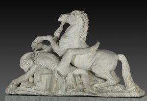 La muerte del General Louis Charles Antoine Desaix en la Batalla de Marengo el 14 de junio de 1800 de Joseph Chinard