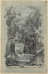 El fervoroso amor de Dios de San Agustín de Joseph Christ