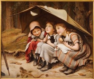 Tres gatitos, 1883 de Joseph Clark