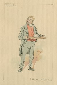 Mr. William - El hombre embrujado y el trato del fantasma, c.1920s de Joseph Clayton Clarke