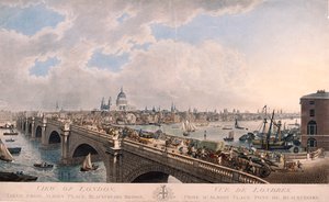 Ciudad de Londres desde el sur, 1802 de Joseph Constantine Stadler