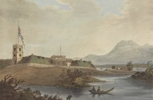 Fuerte Marlborough, Benkulen, Sumatra, 1799