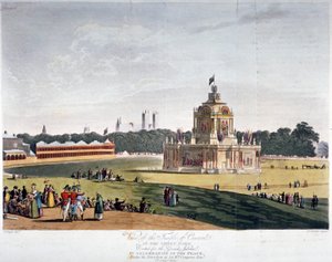 Green Park, Westminster, Londres, 1814 de Joseph Constantine Stadler
