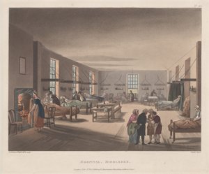 Hospital, Middlesex, 1 de abril de 1809 de Joseph Constantine Stadler