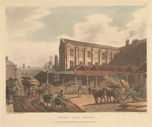 Mercado de Leaden Hall de Joseph Constantine Stadler