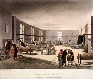 Calle Mortimer, Marylebone, Londres, 1808