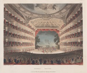 Teatro de la Ópera, 1 de marzo de 1809 de Joseph Constantine Stadler