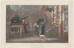 La partida, de Bocetos poéticos de Scarborough, 1813