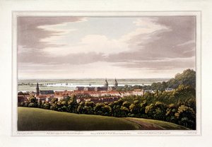 Vista de Greenwich, Londres, 1795