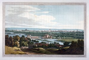 Vista de Reading desde Caversham, Berkshire de Joseph Constantine Stadler