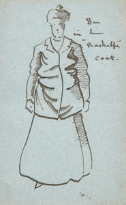 Tía Bee en su Abrigo Rashelfe de Joseph Crawhall