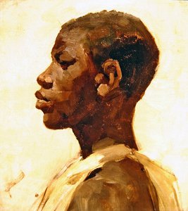 Cabeza de un negro de Joseph Crawhall