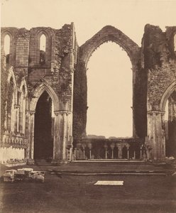 Abadía de Fountains. La Capilla de los Nueve Altares, Interior de Joseph Cundall