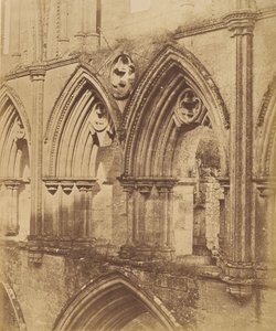 Abadía de Rivaulx. Los arcos del triforio de Joseph Cundall