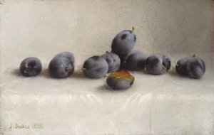 Doce ciruelas, 1896 de Joseph Decker