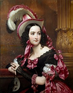 El veneciano en el baile de máscaras de Joseph Desire Court