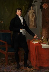 Retrato del barón Charles-Louis de Keverberg de Kessel de Joseph Ducq