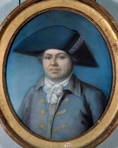 Retrato de Georges Cadoudal (1771-1804) uno de los chouans más famosos. Pintura de Joseph Ducreux (1735-1802). Siglo XVIII. Orleans, Museo de Bellas Artes