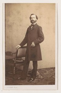 Retrato de cuerpo entero del pintor Joseph Bellemans L