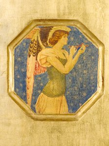 Ángel con una cruz (detalle) de Joseph Edward Southall