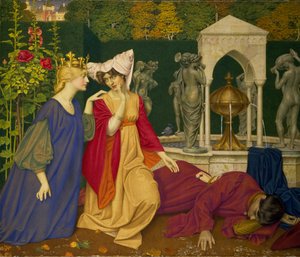 Cambiando la carta, 1908-9 de Joseph Edward Southall
