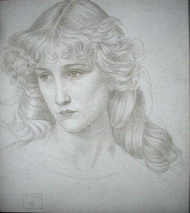 Cabeza de una niña de Joseph Edward Southall